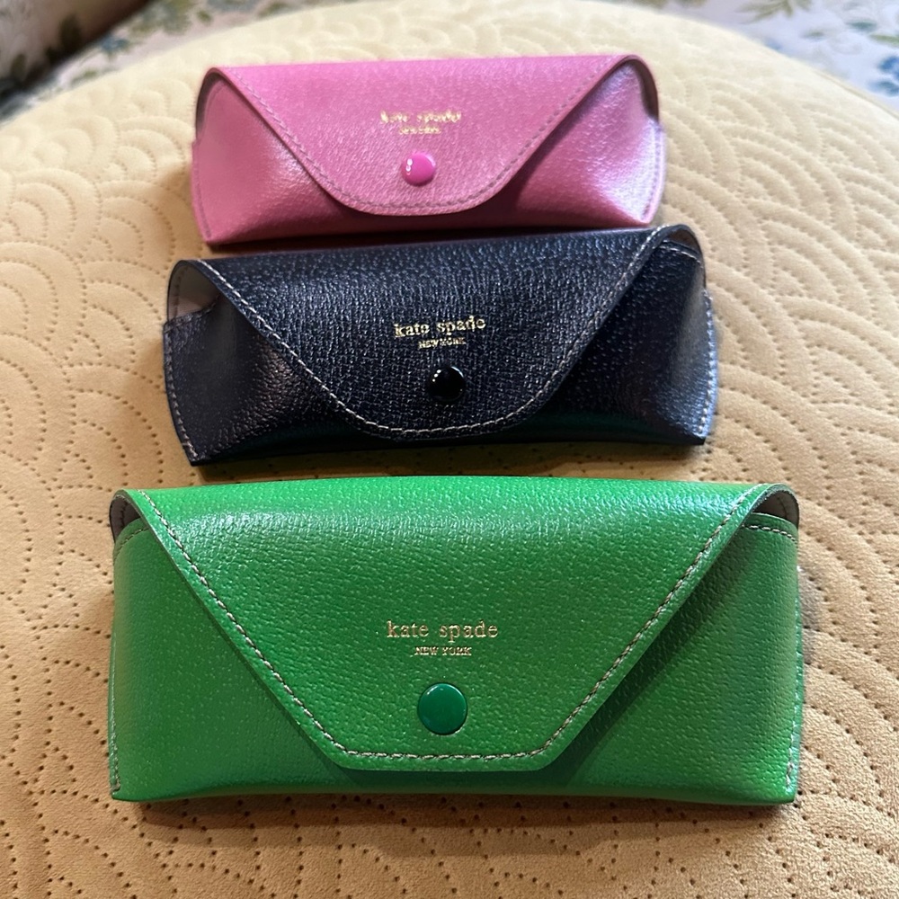 Kate Spade Leather Eye Glasses Cases